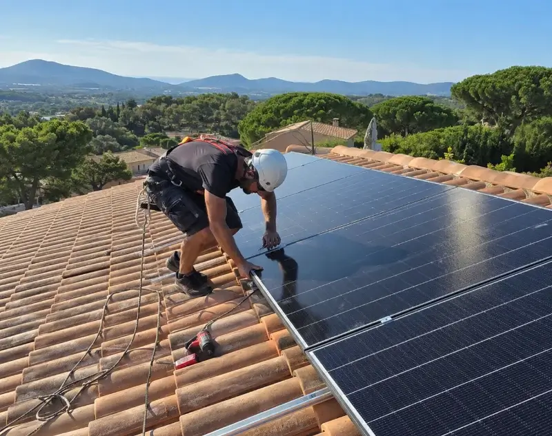 Installateur panneaux solaires Gex — pose photovoltaïque sur toiture