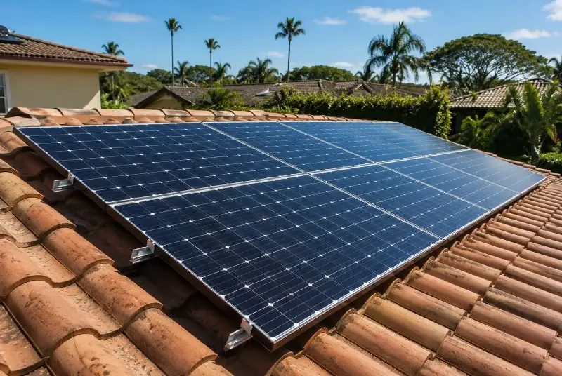 Installation de panneaux solaires à Gex